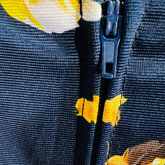 ModCloth Fit & Flare Dress Retro Floral Belted XS - Picture 10 of 14